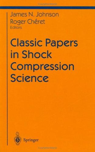 Cover for Classic papers in shock compression science
