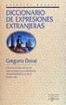Cover for Diccionario de expresiones extranjeras