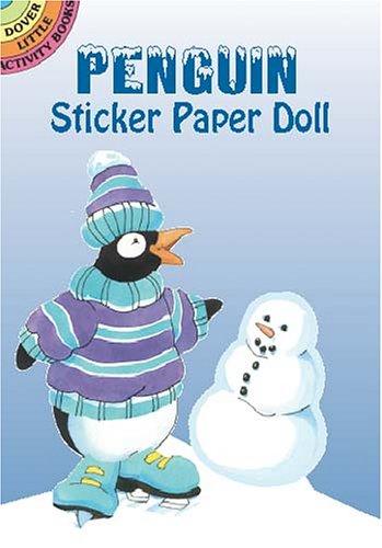 Cover for Penguin Sticker Paper Doll