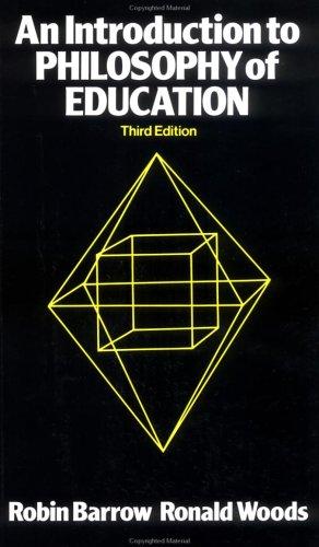 Cover for An Introduction to Philosophy of Education