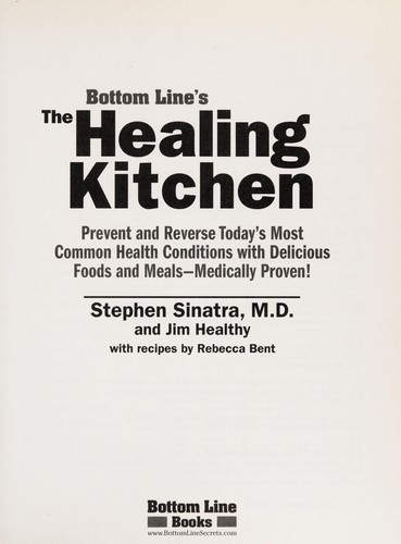 Cover for Bottom Line's the healing kitchen