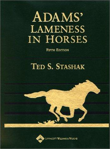 Cover for Adams' Lameness in Horses