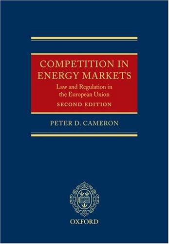 Cover for Competition in Energy Markets