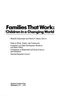 Cover for Families that work