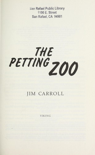 Cover for The petting zoo