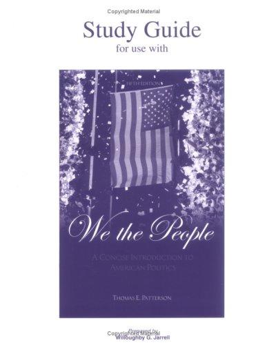 Cover for We the People (Study Guide)