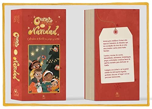 Cover for Cuento atrás hasta Navidad , Calendario de adviento con juegos y cuentos