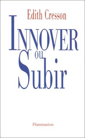 Cover for Innover ou subir