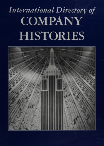 Cover for International directory of company histories.