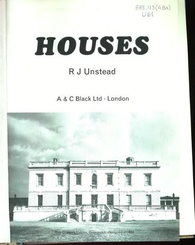 Cover for Houses (Junior Reference Books)