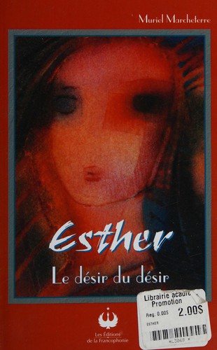 Cover for Esther