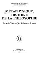 Cover for Metaphysique, histoire de la philosophie