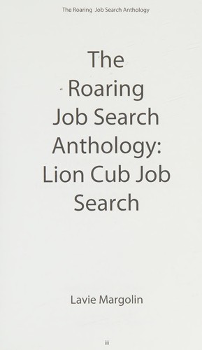 Cover for The roaring job search anthology