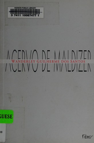 Cover for Acervo de maldizer