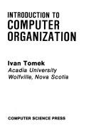 Cover for Introduction to computer organization