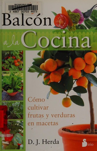 Cover for Del balcón a la cocina