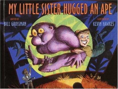 Cover for My little sister hugged an ape
