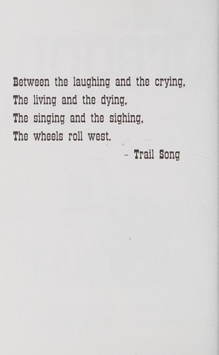 Cover for Across the Oregon Trail