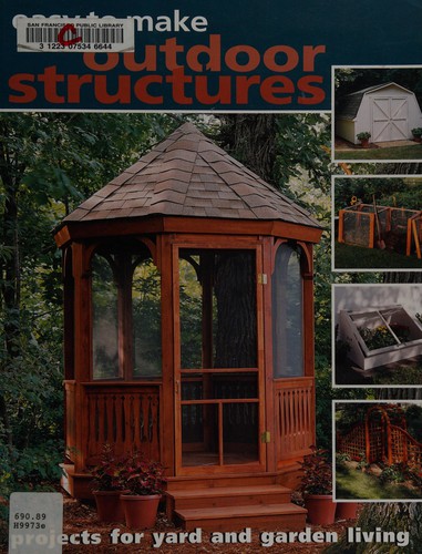 Cover for Easy to make outdoor structures