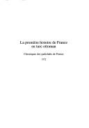 Cover for La première histoire de France en turc ottoman