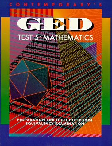Cover for Contemporary's GED test 5: mathematics