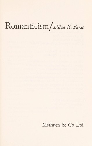 Cover for Romanticism