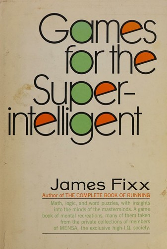 Cover for Games for the superintelligent