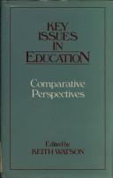 Cover for Key issues in education