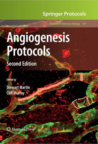 Cover for Angiogenesis protocols.