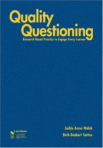 Cover for Quality Questioning