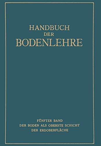 Cover for Der Boden als oberste Schicht der Erdoberfläche