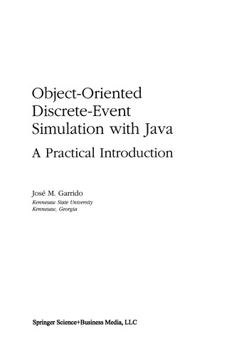 Cover for Object-Oriented Discrete-Event Simulation with Java
