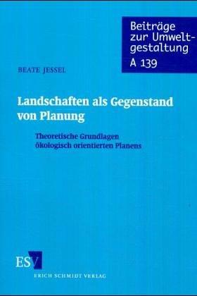Cover for Landschaften als Gegenstand von Planung