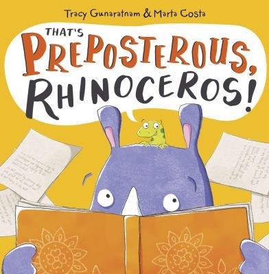 Cover for That's Preposterous, Rhinoceros!