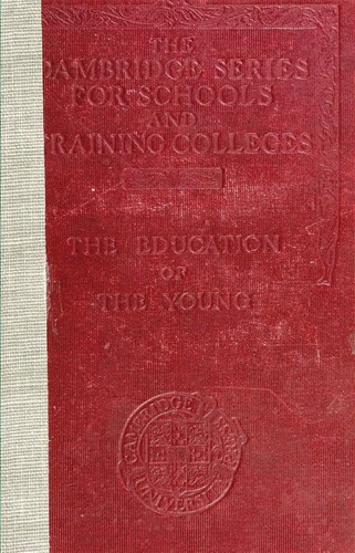 Cover for The education of the young in the Republic of Plato