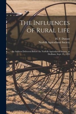 Cover for Influences of Rural Life