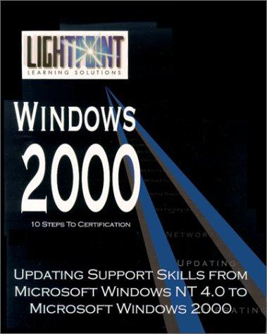 Cover for Updating Support Skills from Microsoft Windows NT 4.0 to Mircrosoft Windows 2000
