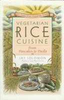 Cover for Vegetarian rice cuisine