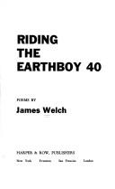 Cover for Riding the earthboy 40