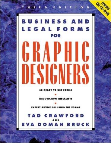 Cover for Business and legal forms for graphic designers