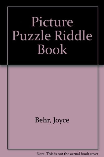 Cover for Picture-puzzle riddle book