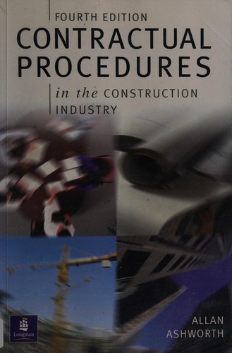 Cover for Contractual procedures in the construction industry