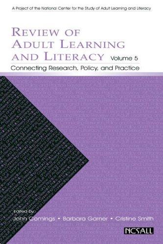 Cover for Review of Adult Learning and Literacy