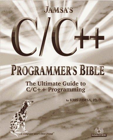 Cover for Jamsa's C/C++ Programmer's Bible