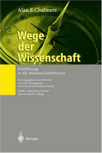 Cover for Wege der Wissenschaft