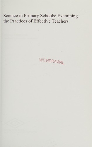 Cover for Science in Primary Schools