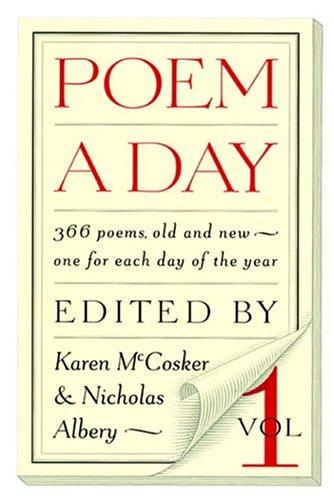 Cover for Poem a Day, Vol. 1
