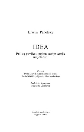 Cover for Idea