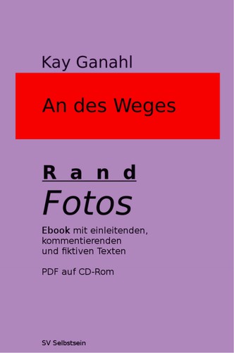 Cover for An des Weges Rand. Fotos