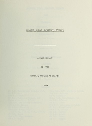Cover for [Report 1969]